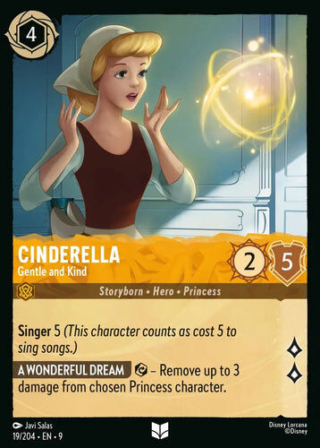 19/204·EN·9 Cinderella - Gentle and Kind (Uncommon)