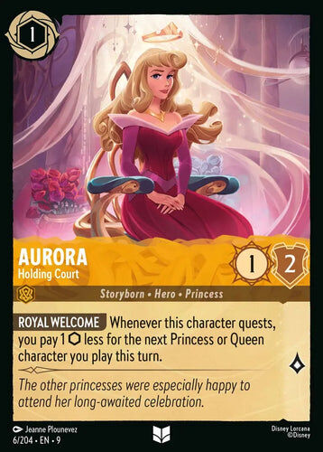 6/204·EN·9 Aurora - Holding Court (Uncommon)