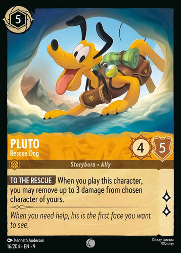 16/204·EN·9 Pluto - Rescue Dog (Common)