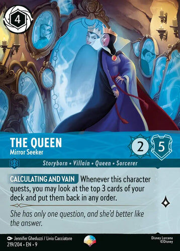 219/204·EN·9 The Queen - Mirror Seeker (Epic)