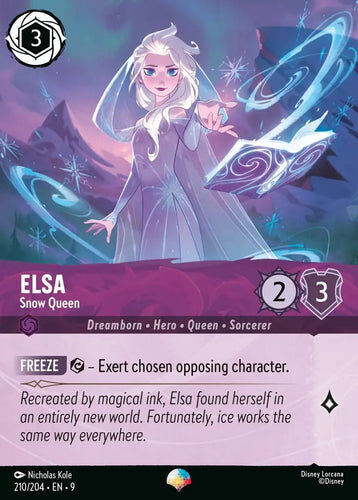 210/204·EN·9 Elsa - Snow Queen (Epic)