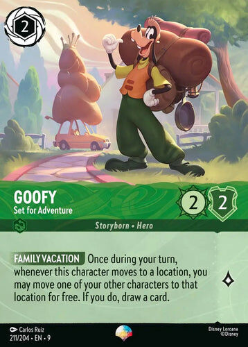 211/204·EN·9 Goofy - Set for Adventure (Epic)