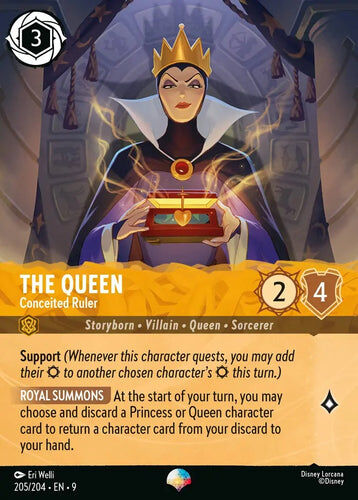 205/204·EN·9 The Queen - Conceited Ruler (Epic)