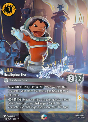 238/204·EN·9 Lilo - Best Explorer Ever (Enchanted)