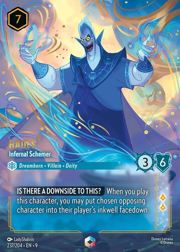 237/204·EN·9 Hades - Infernal Schemer (Enchanted)