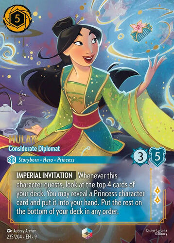 235/204·EN·9 Mulan - Considerate Diplomat (Enchanted)
