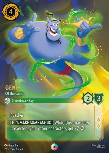 229/204·EN·9 Genie - Of the Lamp (Enchanted)