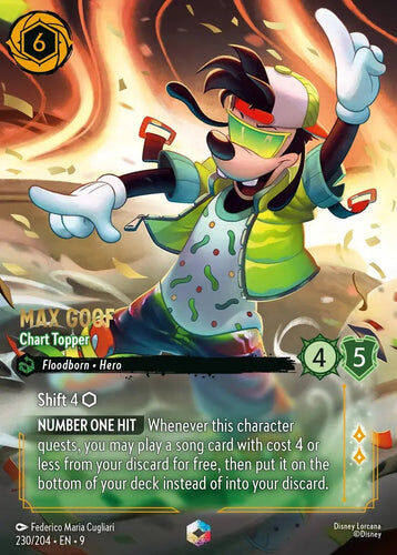 230/204·EN·9 Max Goof - Chart Topper (Enchanted)