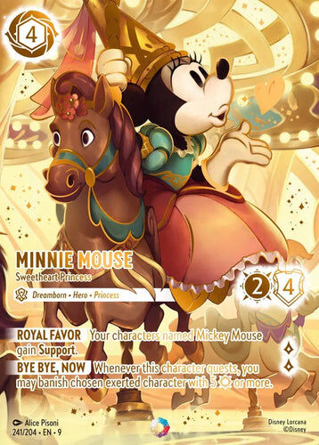 241/204·EN·9 Minnie Mouse - Sweetheart Princess (Iconic)