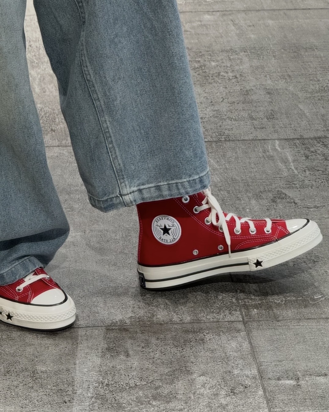 CONVERSE CHUCK 70 X 紅色 紅奶油 高筒 Karina代言同款 劉知珉 Yerin Baek 白藝潾 男女鞋 A24232C / 預購