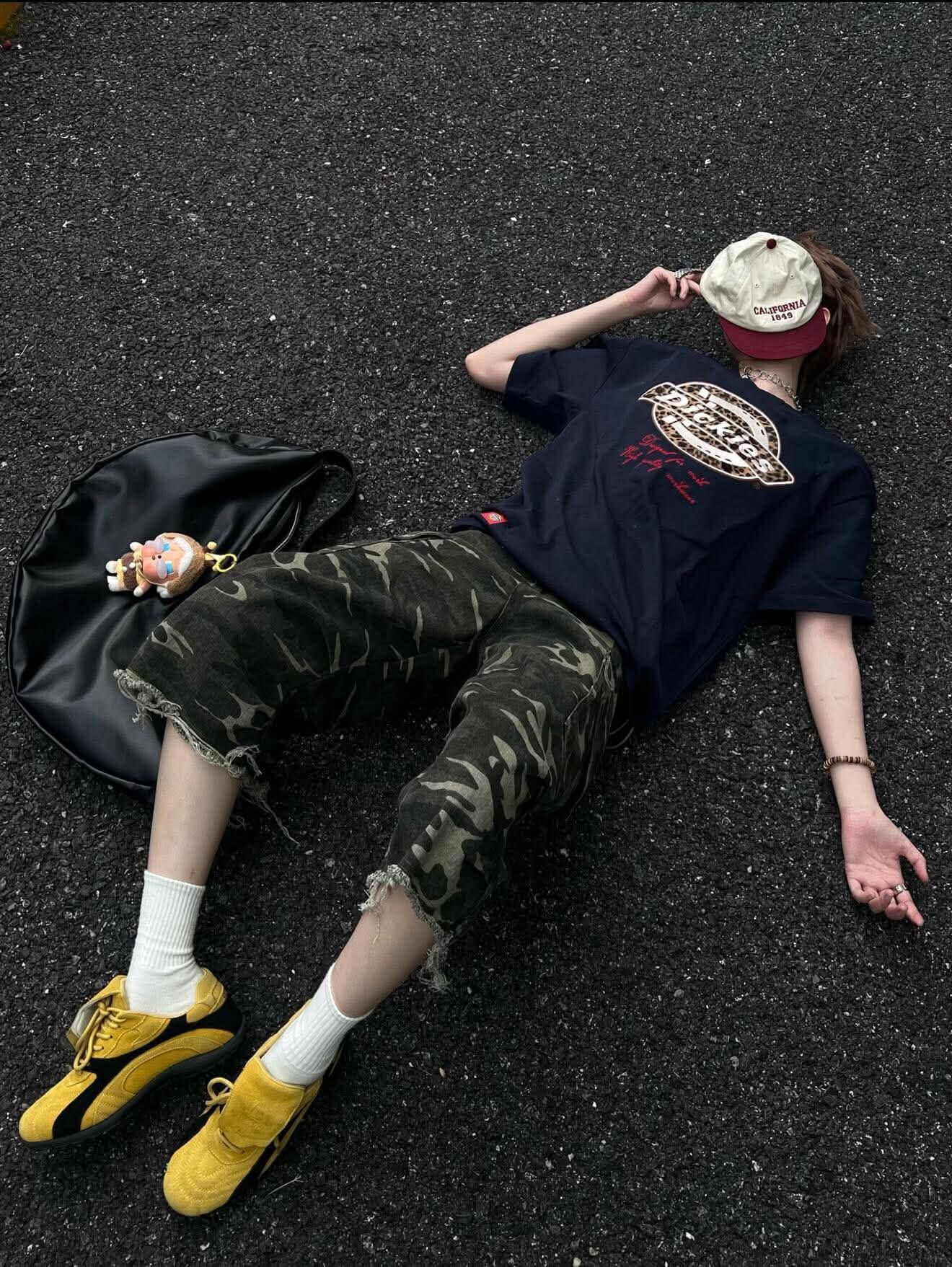開團預購 Dickies 320g 美式 復古 豹紋 刺繡 短Tee