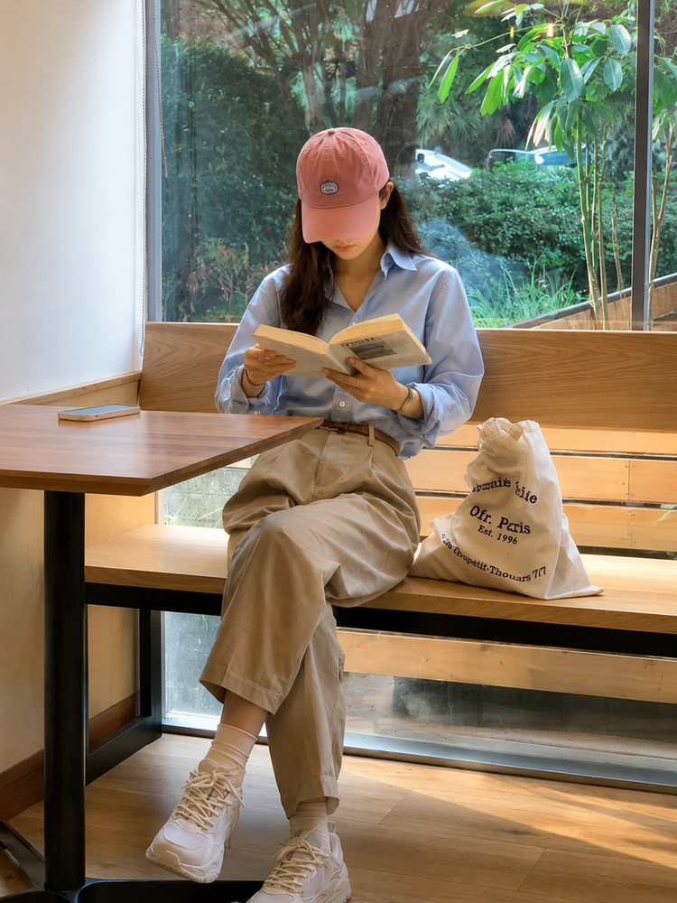 貓咪老帽穿搭示意,適合通勤、出遊、旅行與日常休閒