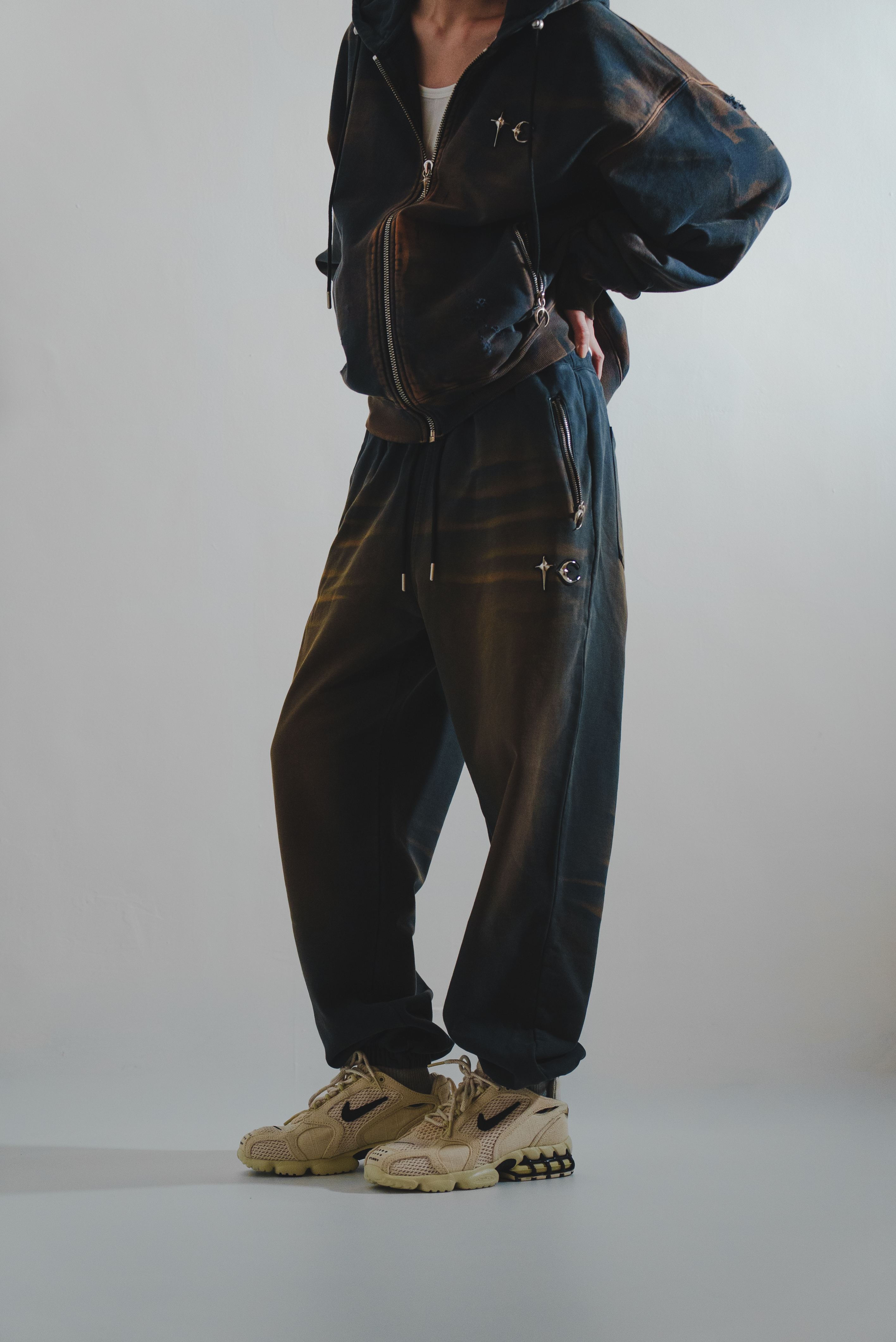 【Focus Store】現貨 Thug Club Two Tone Washed Jogger Pant 縮口水洗棉褲