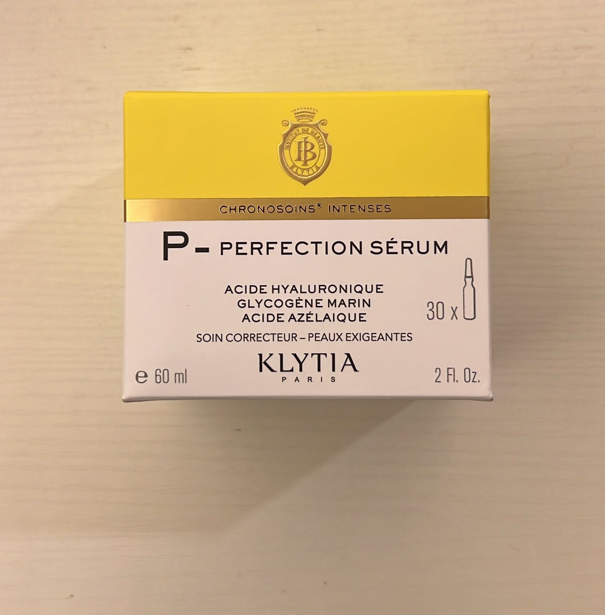 關鍵字SJ24 KLYTIA P-Perfection serum 2ml x 30pcs 優惠 $599