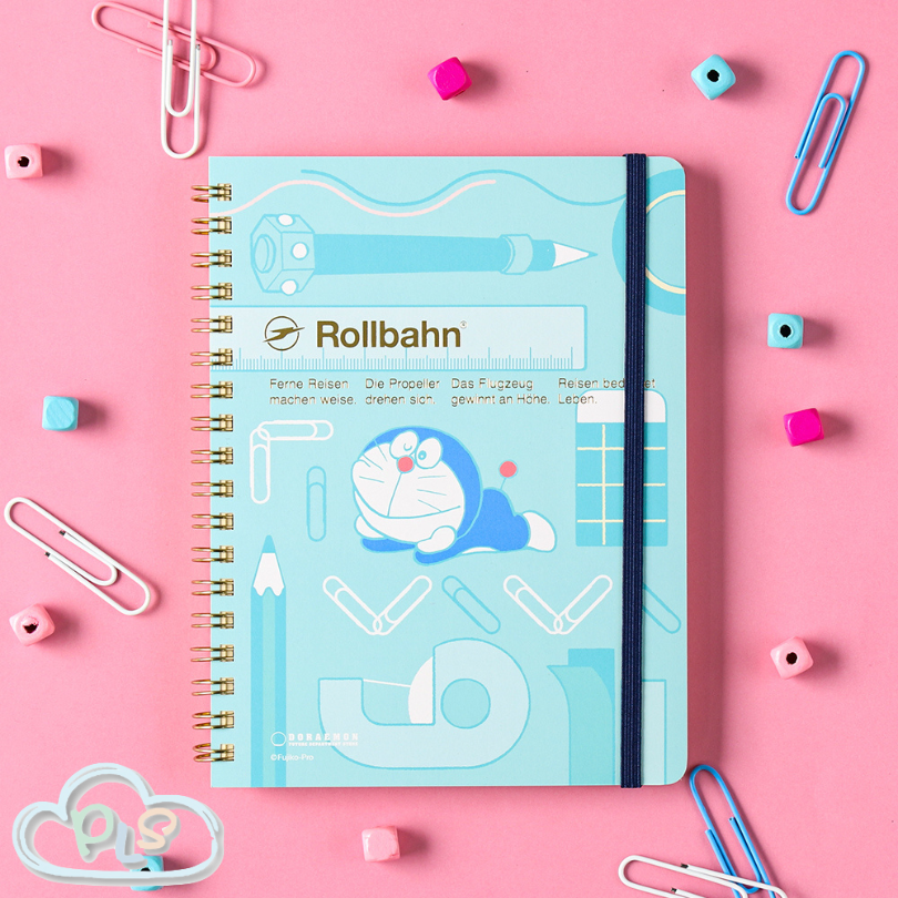 Rollbahn notebook 多啦A夢 未來百貨限定 淺藍色 #40194-1