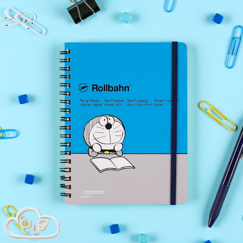 Rollbahn notebook 多啦A夢 未來百貨限定 藍色 #40193-1