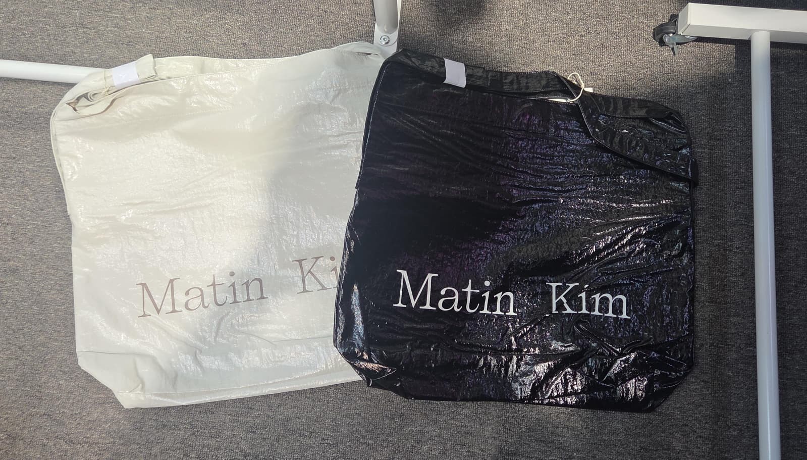 BY029 MARTIN KIM 大容量亮面單面tote bag 36x41cm