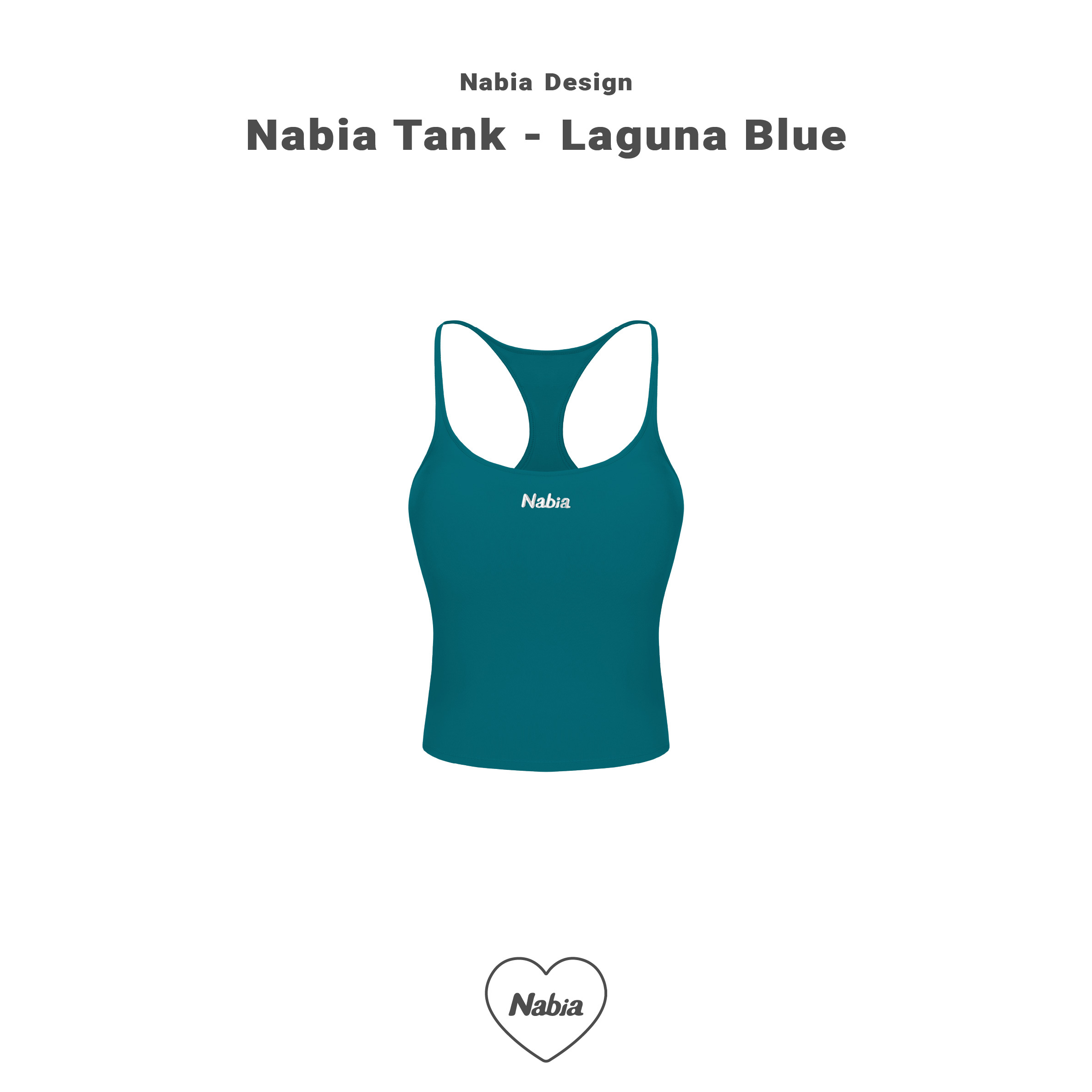細肩帶挖背 BRA TOP - 鳧羽綠