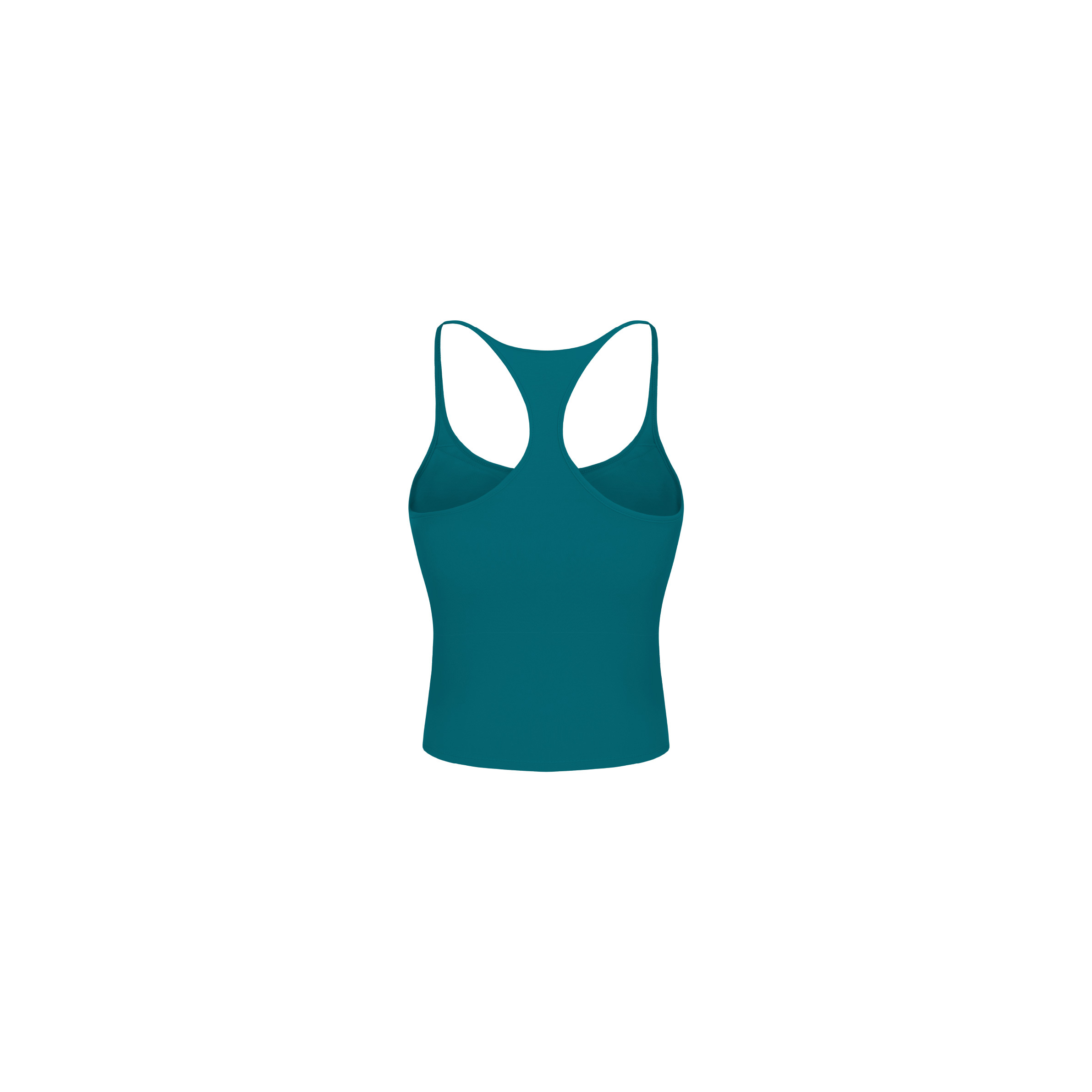 細肩帶挖背 BRA TOP - 鳧羽綠