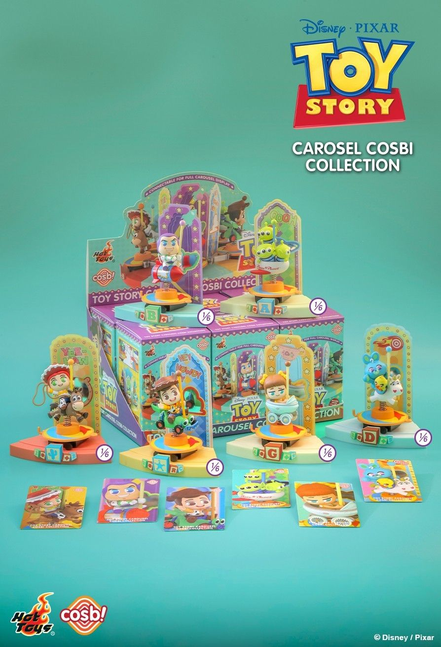 Hot Toys《反斗奇兵》旋轉木馬 Cosbi 系列（全套 6 款）