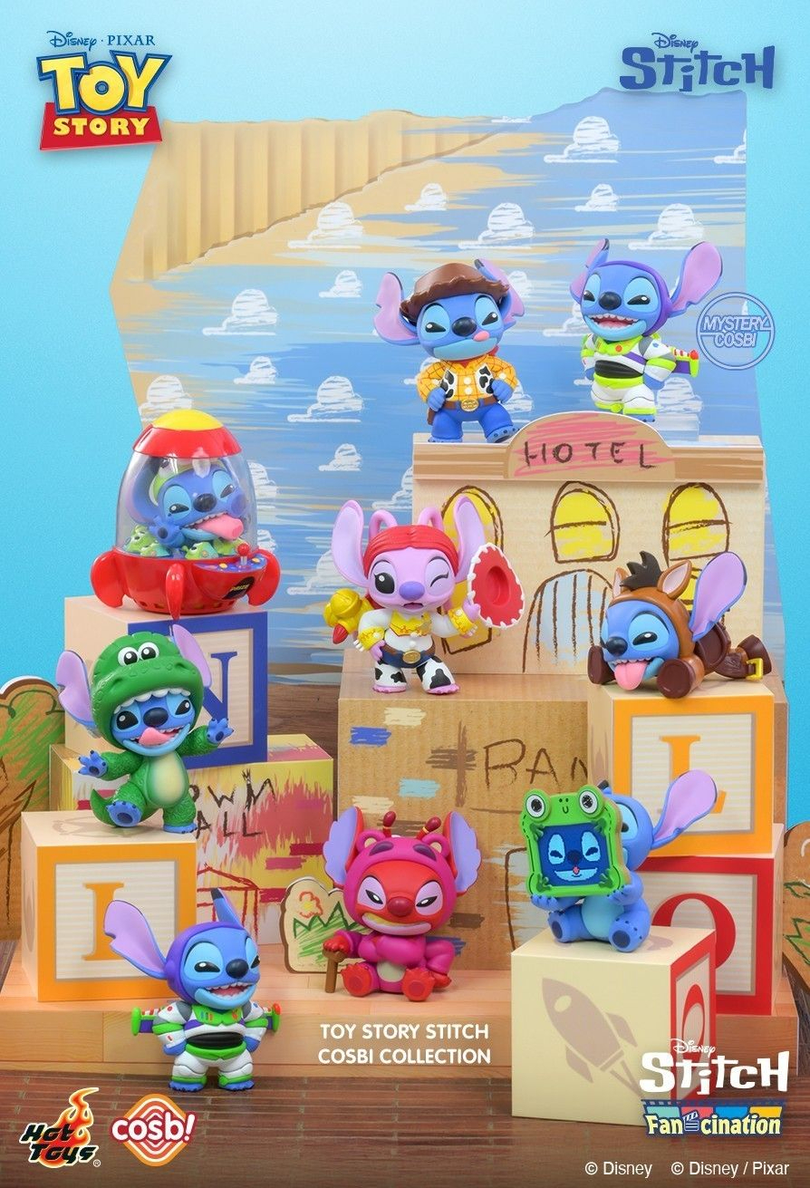 Hot Toys Stitch Fan-Cination –《反斗奇兵》史迪仔 Cosbi 系列（全套 8 款）