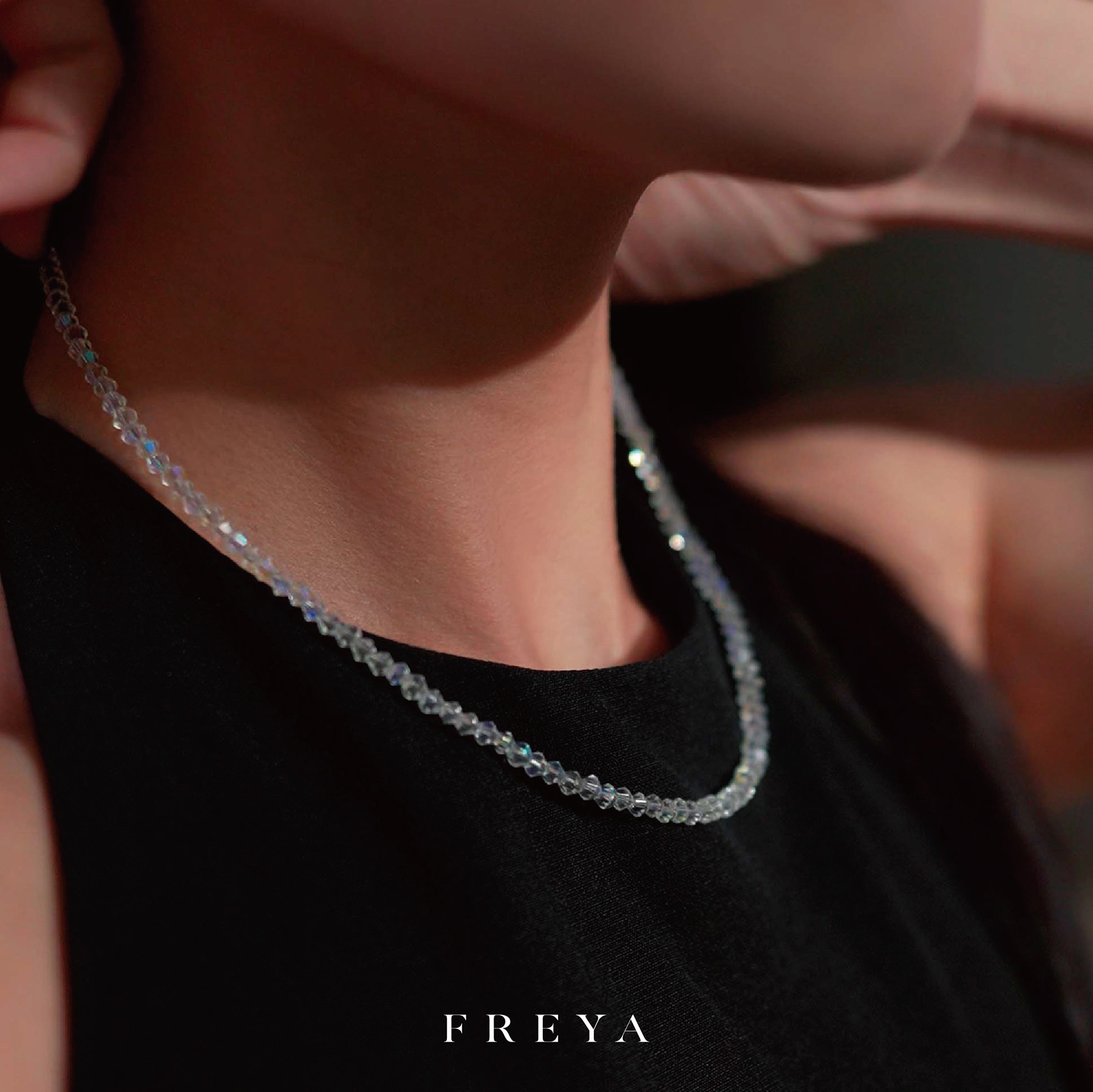 FREYA 白水晶鎖骨鍊