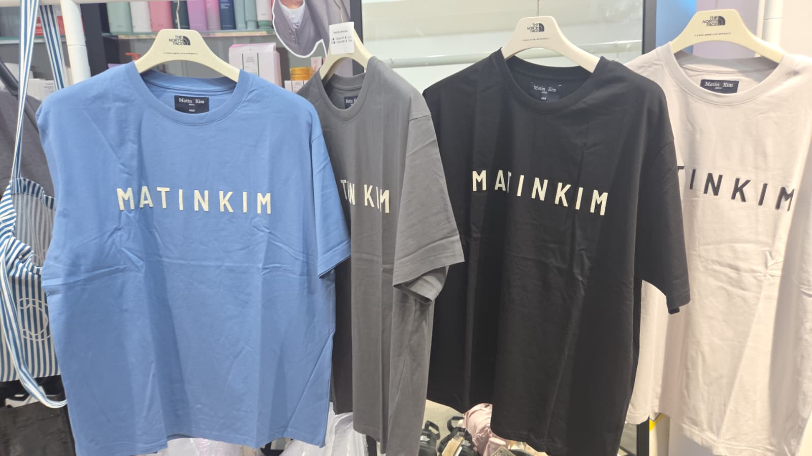 BY059 Matin Kim 字母LOGO短袖TEE 男裝