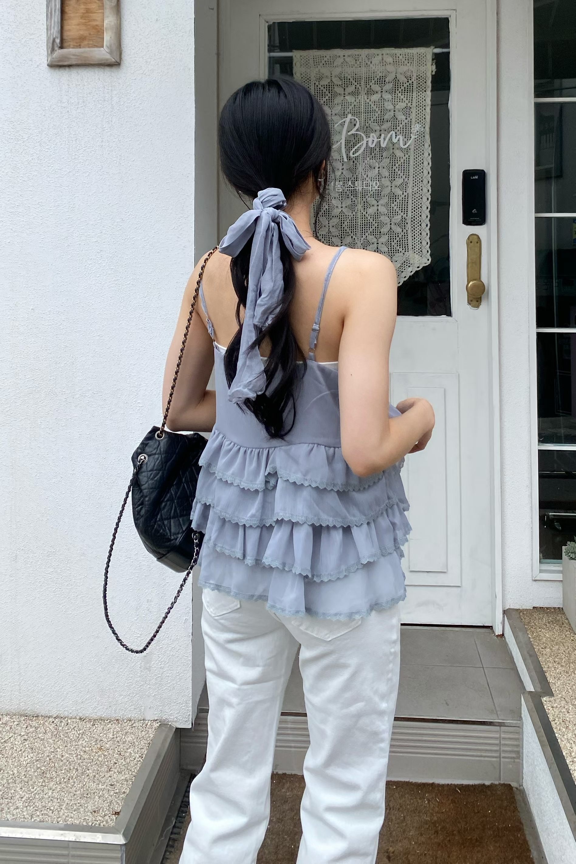 附巾蛋糕背心