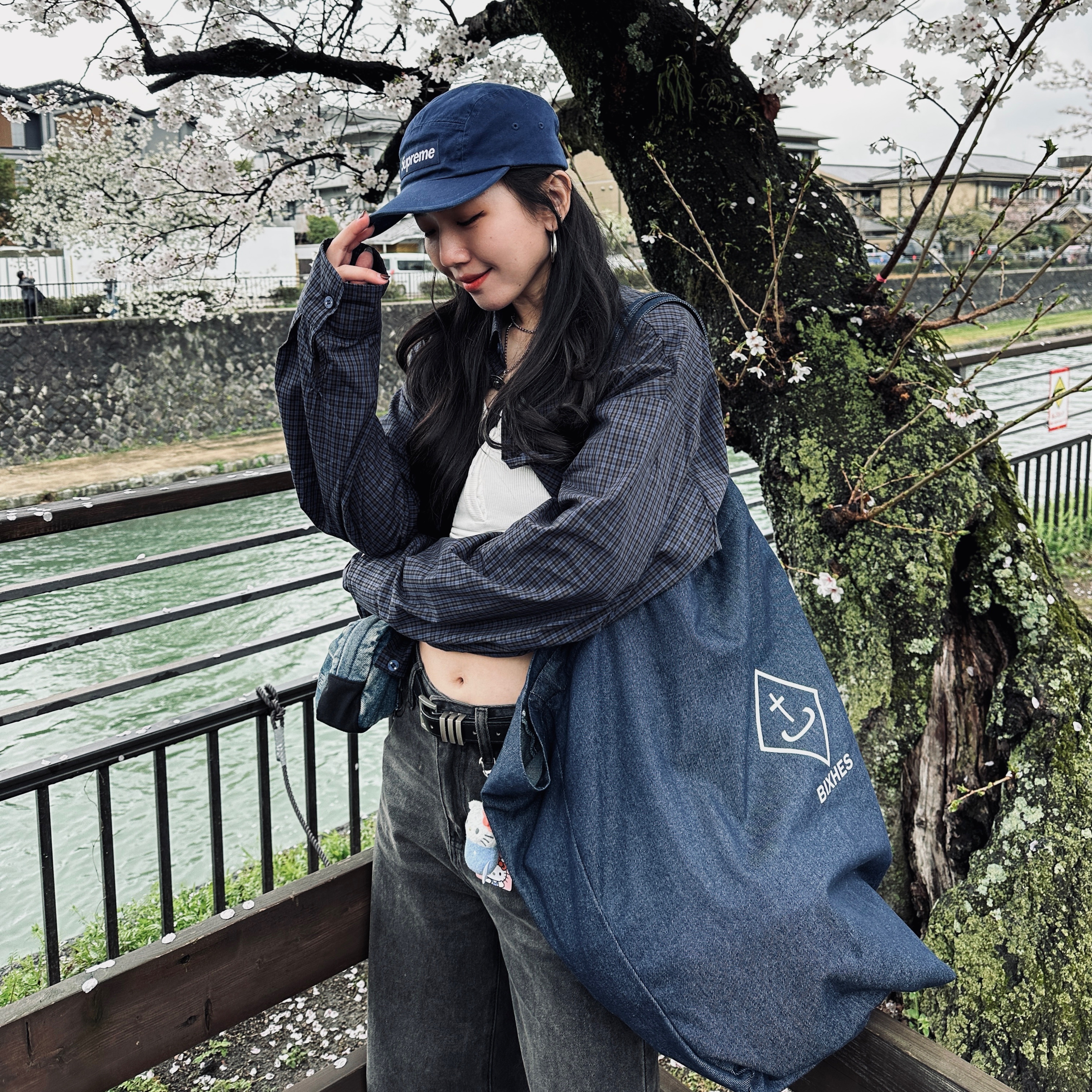 BIXHES 丹寧帆布旅行袋(M00034)