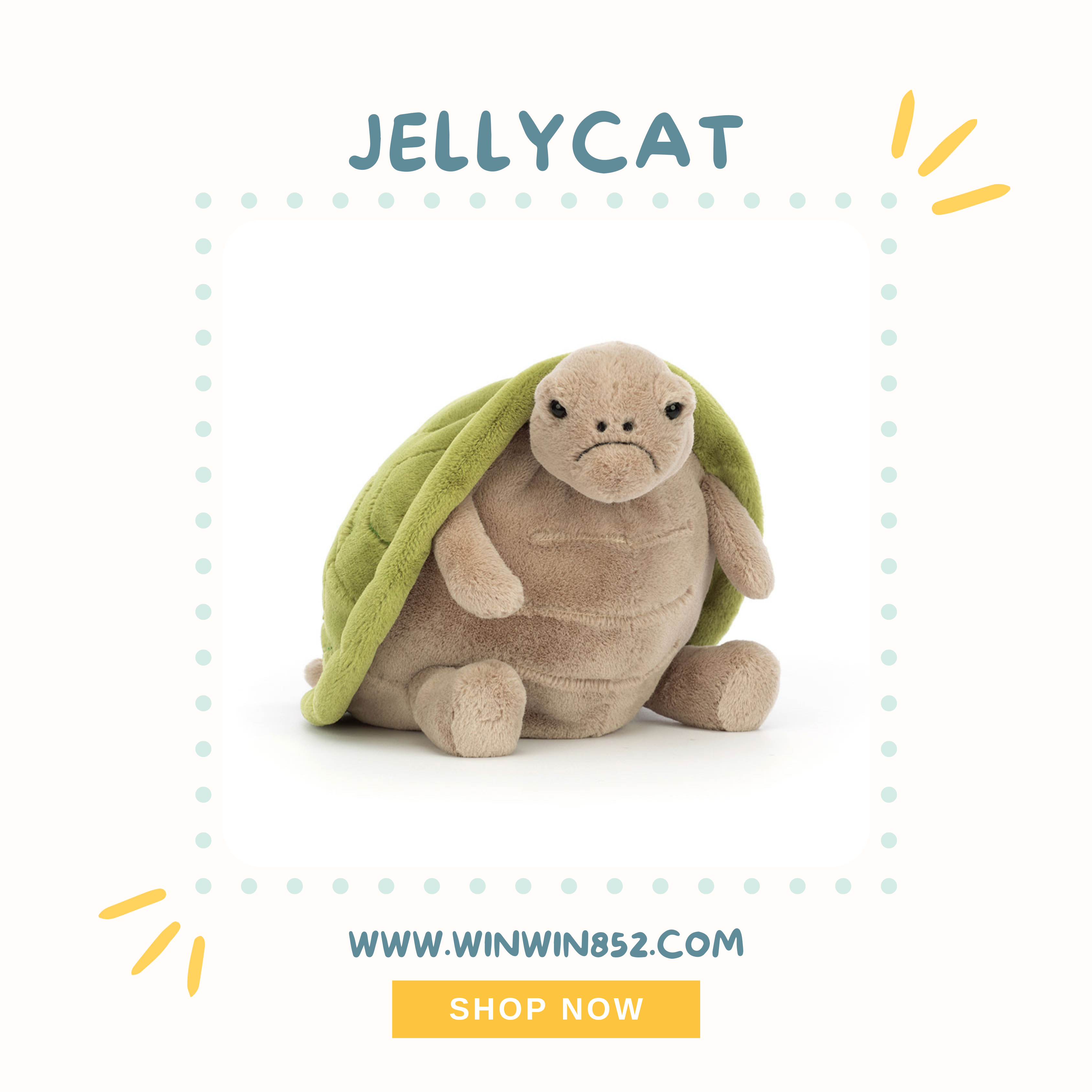 Jellycat Timmy Turtle