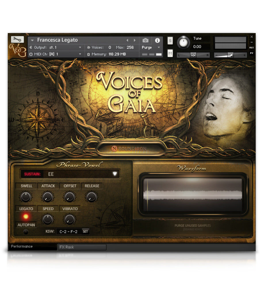SOUNDIRON Voices of Gaia｜世界人聲音源