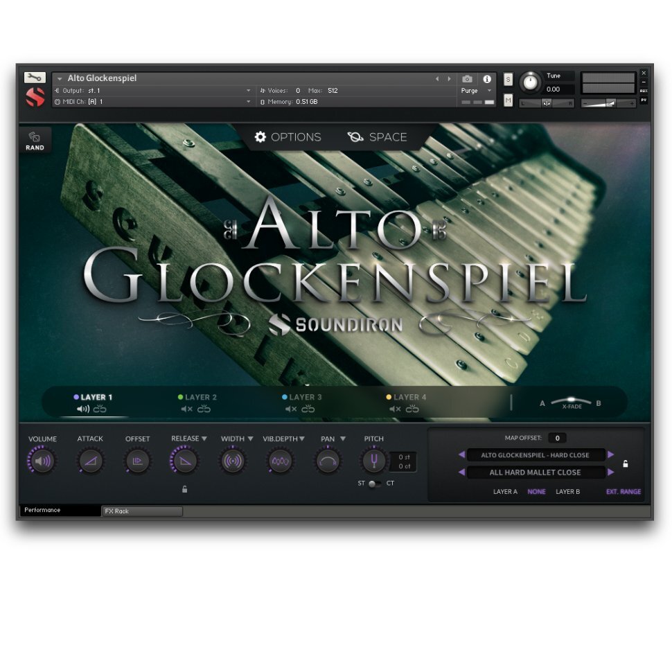 SOUNDIRON Alto Glockenspiel