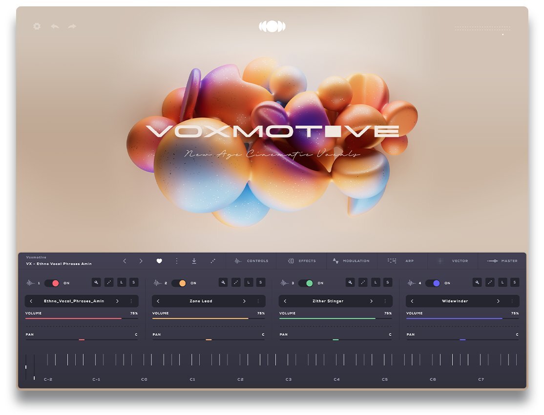 Audio Modern Voxmotive Vocal Sound Design Expansion for Soundbox