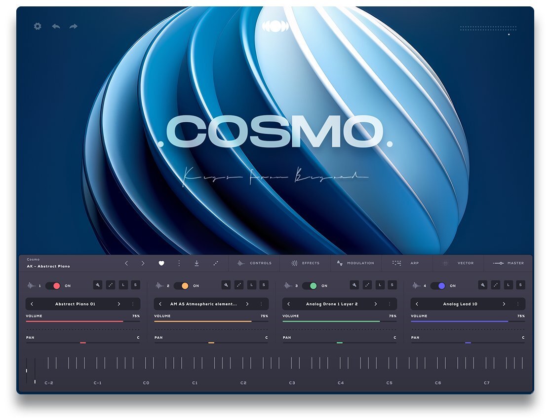 Audio Modern Cosmo Hybrid Virtual Instrument for Atmospheric Sound Design