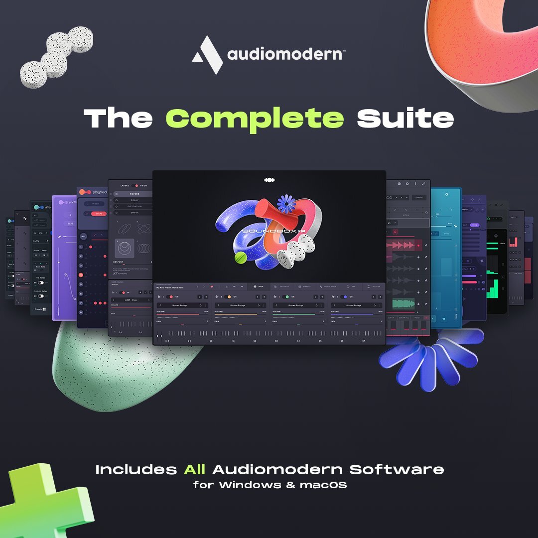 Audio Modern The Complete Suite AI Beat Generator & Sound Library Bundle