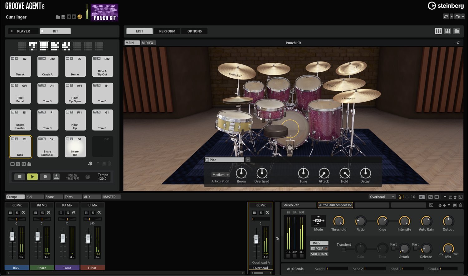 Steinberg Groove Agent 6 Full Version｜虛擬鼓機