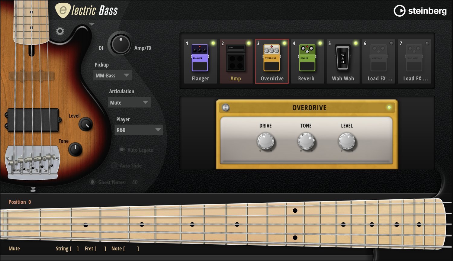 Steinberg Electric Bass｜電貝斯音源