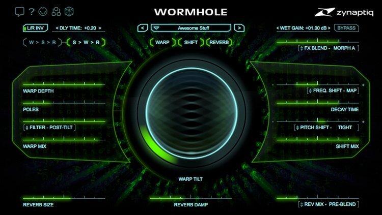 ZYNAPTIQ WORMHOLE｜多重效果插件