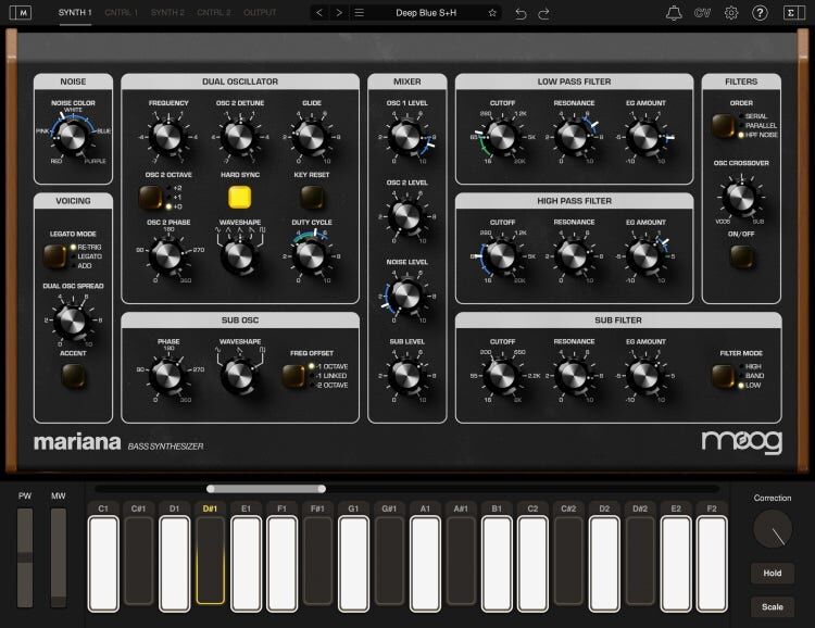 MOOG Mariana｜貝斯合成器