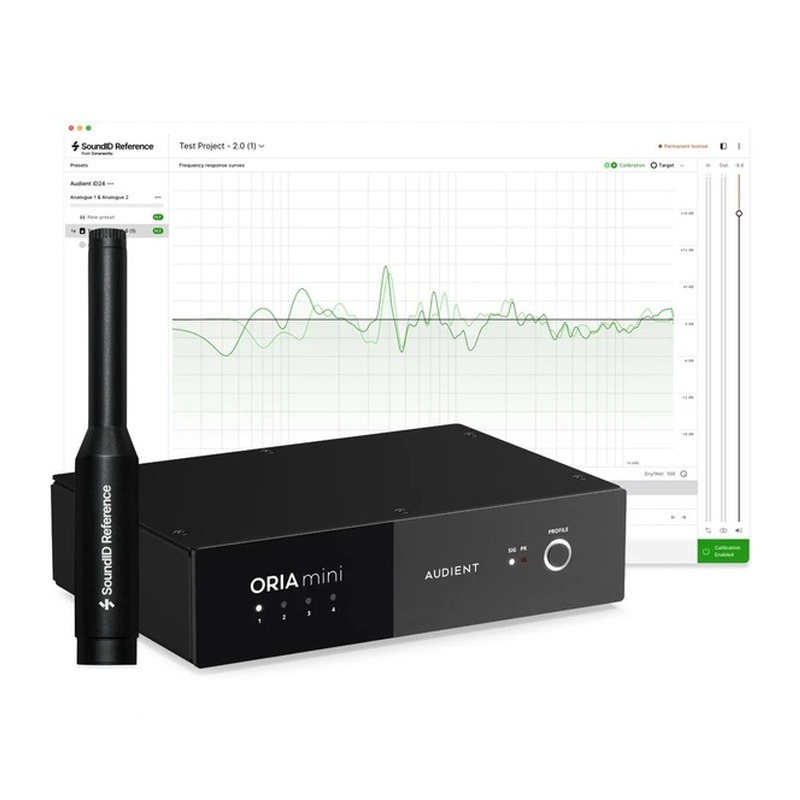 Audient ORIA Mini & SoundID Reference All in 1｜空間校正錄音介面