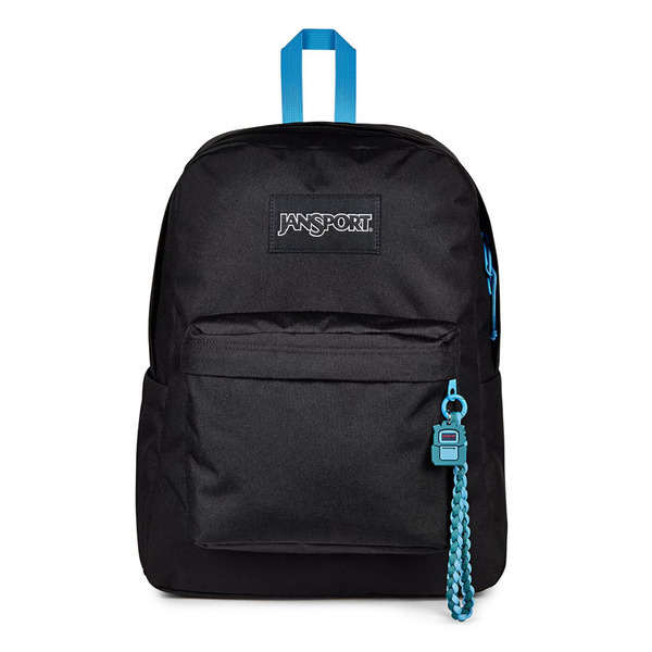 Jansport Superbreak Plus Charmed JS0A897WA2O後背包 運動包 休閒包 黑藍