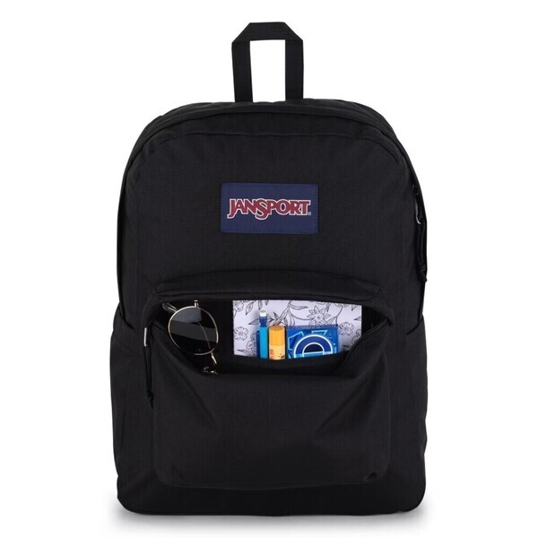 Jansport SUPERBREAK PLUS 後背包 JS0A4QUE008 後背包 運動包 雙肩背包 黑
