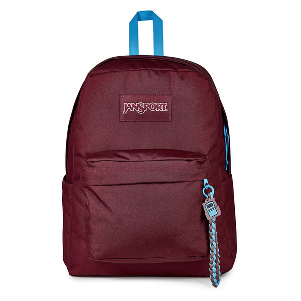 Jansport Superbreak Plus Charmed JS0A897WA2M後背包 運動包 休閒包 紅藍
