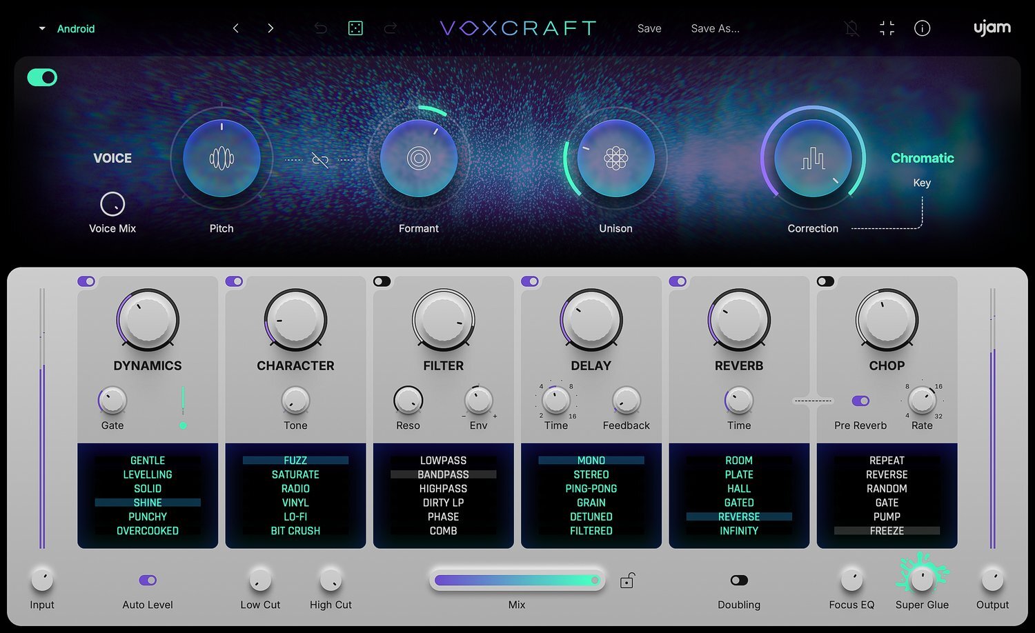 UJAM VOXCRAFT｜人聲效果器