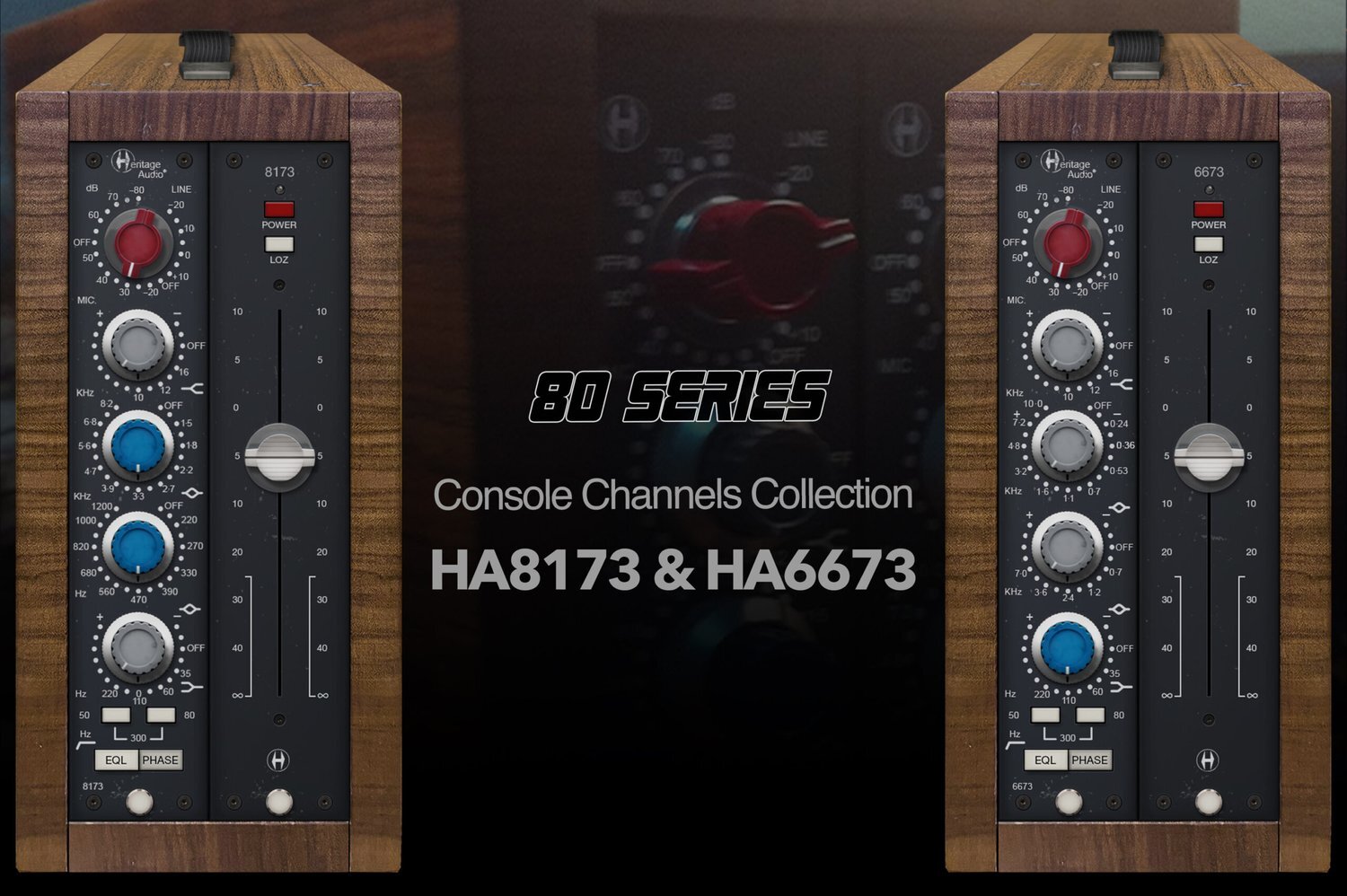 80 SERIES COLLECTION (8173 & 6673)｜控台等化器插件