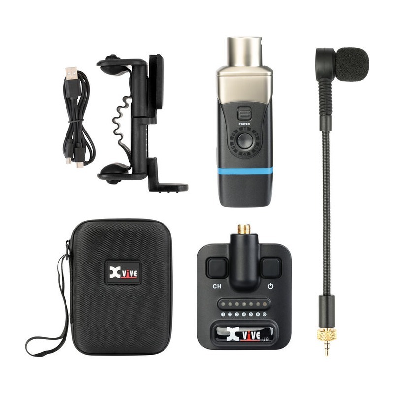 Xvive U9 2.4G Wireless Violin System - w/Case