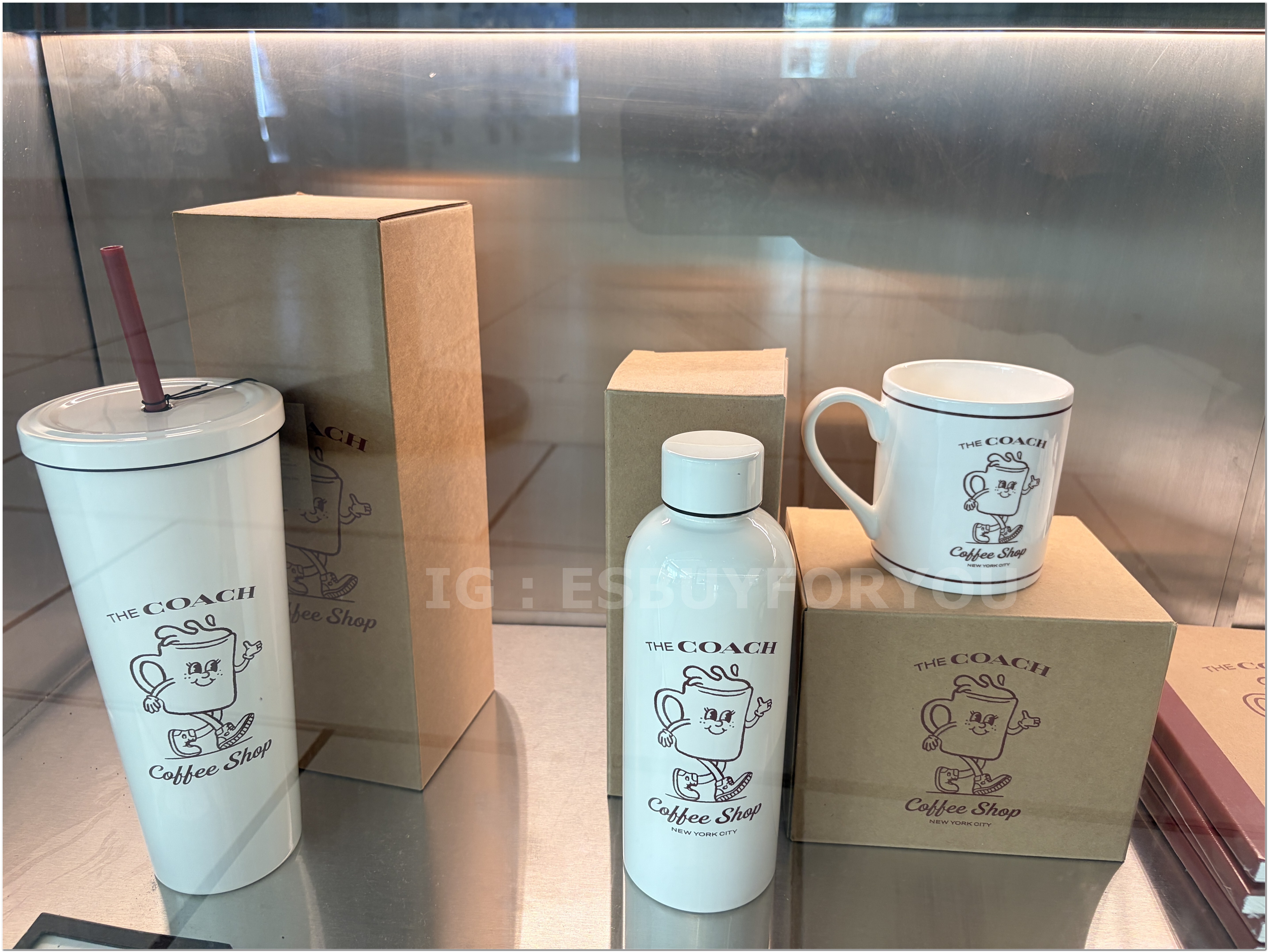 【限時】COACH Coffee系列 吸管杯