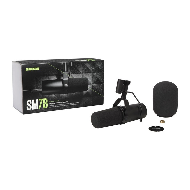 SHURE SM7B｜廣播專業動圈麥克風