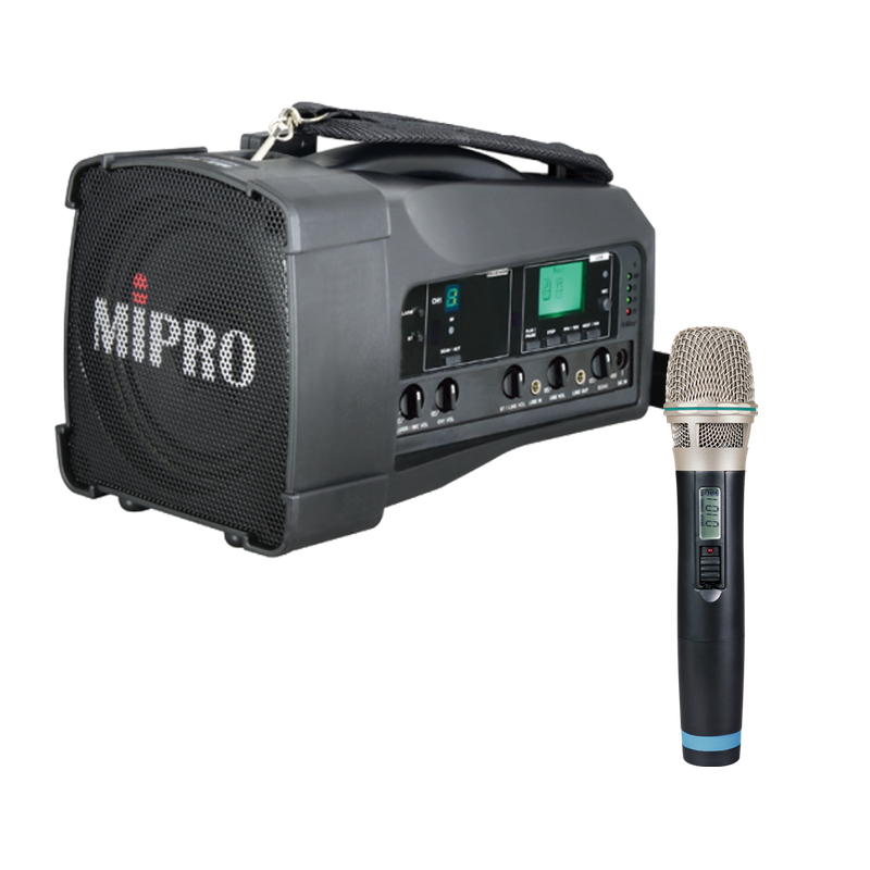 MIPRO MA-100 UHF｜單頻道無線擴音機