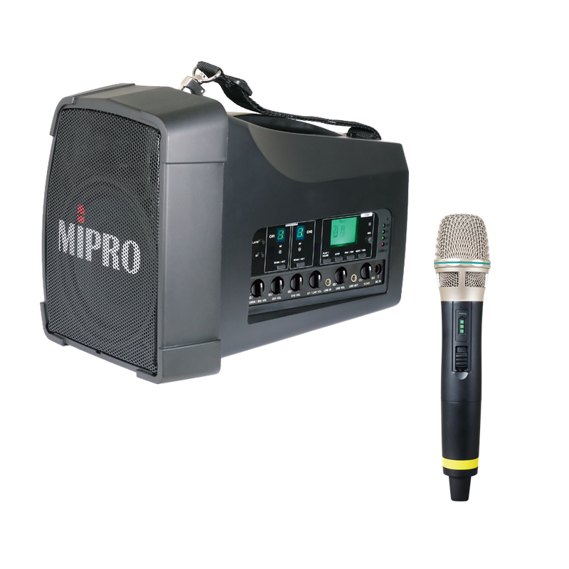 MIPRO MA-200 5.8GHz｜雙頻道無線擴音機
